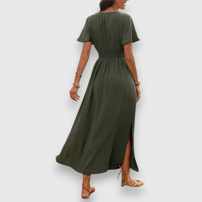 Bianca – Elegancka sukienka krótko rękawowa