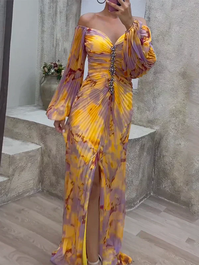 Margo - Elegancka sukienka z dekoltem w serek
