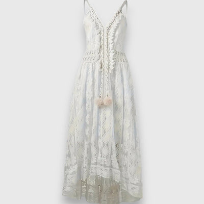 Fleur – Elegancka sukienka z koronką